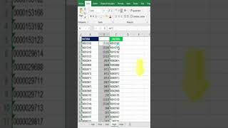 COMO QUITAR CEROS A LA IZQUIERDA EN EXCEL [upl. by Enamrahs]