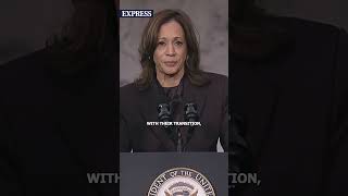 Kamala Harris makes dig at Donald Trump as fans boo result [upl. by Aivatal]