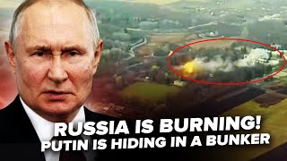 🔥Russian regions are ON FIRE ATACMS bombard military facilities Putin prepares NUCLEAR weapons [upl. by Anatak]