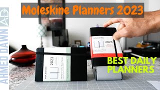 Moleskine 2023 Daily Planner vs Weekly Planner Review  Best Daily Weekly Pocket Planner for 2023 [upl. by Hidie]