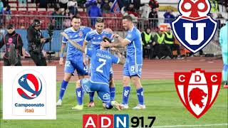 Universidad De Chile 1  Deportes Copiapó 0  Campeonato Itaú 2024  ADN Radio Chile 917 [upl. by Ilan]