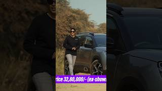 Citroen C5 Aircross Review in 60sec carreview youtubeshorts [upl. by Felicidad]