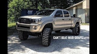 Lifted tacoma on mudgraps SS ep 6 [upl. by Ycnej]