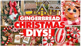 Adorable Gingerbread Decor DIYs for Christmas 2024  Dollar Tree Christmas Crafts [upl. by Regnij109]