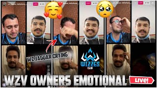 Wizzes With Vibes OWNERS Emotional In LIVE🔴Wz JaguarVibes ReaperWzV MrCobz😢 [upl. by Nwahsan]