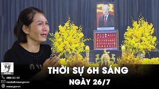 Thời sự 6h sáng 267 Ngày thứ 2 lễ Quốc tang Tổng Bí thư Nguyễn Phú Trọng  VNews [upl. by Milburt]