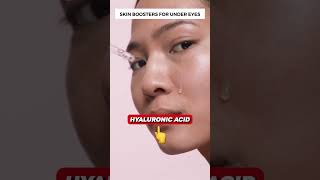 SKIN BOOSTERS FOR UNDER EYES 👀 [upl. by Noyes]