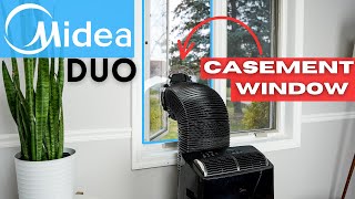 Midea Duo Casement Window Kit  How to vent a Portable AC [upl. by Raphaela]