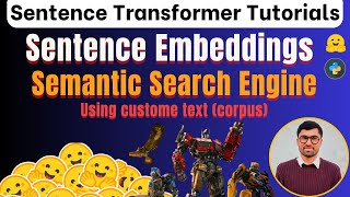 Building a Semantic Search Engine with Sentence Transformers in Python [upl. by Ilarin]