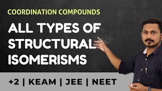 STRUCTURAL ISOMERISM IN COORDINATION COMPOUNDS  MALAYALAM  BY CM SIR [upl. by Sucramel]