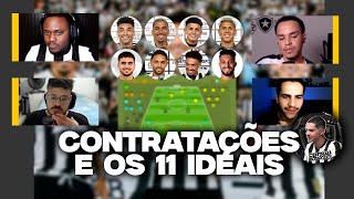 A SEGUNDA JANELA DE CONTRATAÇÕES DE 2024 E OS 11 IDEAIS DO BOTAFOGO ft centralbotafogo  Camisa 13 [upl. by Liz]