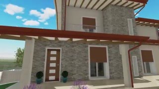 Progetto Nuova villa singola a Tradate classe A [upl. by Nwahsiek]