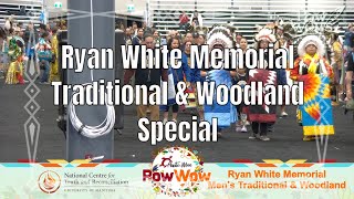 Ryan White Memorial Traditional amp Woodland Special Part 1  2024 Manito Ahbee Pow Wow  Powwowscom [upl. by Aknaib]