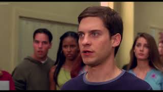 Peter Parker vs Flash Thompson Fight Scene Spider Man 2002 [upl. by Aelram199]