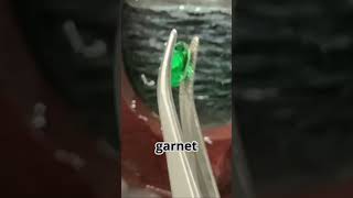 Tsavorite Garnet The Rare Green Gemstonenaturalgarnetnaturalgemstsavoritegarnet [upl. by Ordnazil228]