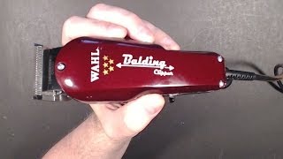 Unboxing and first impressions of the Wahl 5Star Balding 8110 clippers [upl. by Neit]