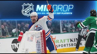 Oilers Get 2OT Win to Take 10 Series Lead in WCF  NHL Mic Drop  Oilers vs Stars [upl. by White]