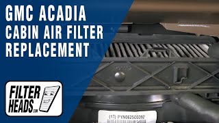 How to Replace Cabin Air Filter 2015 GMC Acadia  AQ1205C [upl. by Nayd]