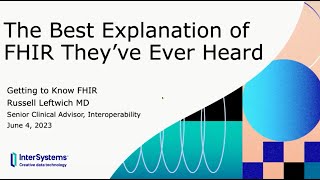 Getting to Know FHIR The Best Explanation of FHIR Theyve Ever Heard [upl. by Pacificia258]