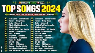 Top Songs Of 2024  Billboard Hot 50 This Week🎨Adele Justin Bieber Selena Gomez Ed Sheeran [upl. by Winfrid]