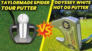 TaylorMade Spider Tour Putter vs Odyssey White Hot OG Putter Review and Comparison [upl. by Orozco]