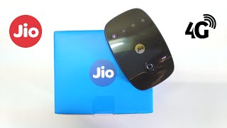 JioFi 2 Wireless Portable Hotspot Review Jio 4G  Setup SpeedTest amp Change WiFi Name And Password [upl. by Keily]