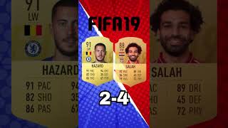 SALAH VS HAZARD Evolutions on FIFA liverpool chelsea fifaevolution [upl. by Aneehta]