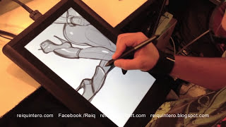 Wacom CintiQ 13HD Review  Demo [upl. by Atterual260]