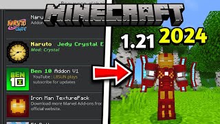 COMO COLOCAR MODSADDONS NO MINECRAFT PE 121 [upl. by Stoller75]