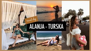 ALANJA Turska  leto 2020  travel vlog  Ana Gligorijević [upl. by Haraj]