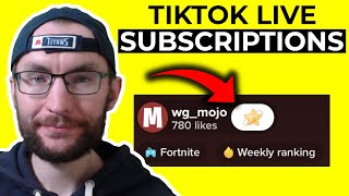 Everything You Need To Know About TikTok LIVE Subscriptions [upl. by Donata]