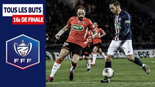 Coupe de France  Les buts des 16es de finale I FFF 20192020 [upl. by Nebuer]