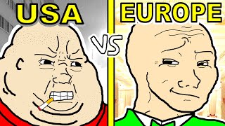 USA VS EUROPE intelligence [upl. by Shutz]