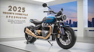 First Look NEW 2025 Triumph Bonneville Speedmaster Full Review – The New King of Cruisers [upl. by Vick]