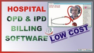 Hospital OPD amp IPD Billing Software  Hospital Management System [upl. by Suckram513]