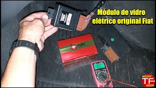 Módulo de vidro elétrico Fiat com conector original [upl. by Peale]