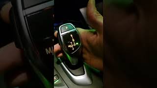 BMW M Sport Shifter Custom LED Colors [upl. by Stoneman]