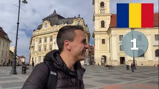 BIENVENUE À SIBIU VLOG 1  ROUMANIE 🇷🇴 [upl. by Colwin]