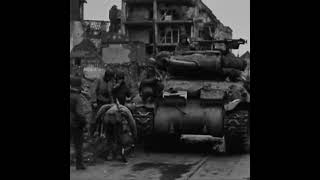 Danishbuilt Madsen machine gun captured in Cologne crushed by an M36 Tank Destroyer in 1945 [upl. by Eilliw]