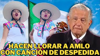 Jovencitas Hacen Llorar A México Con Canción Dedicada Al Presidente AMLO [upl. by Lorne]