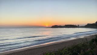 Early morning at Terrigal Beach Sunrise [upl. by Nylirek]