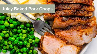 Learn How to Make Juicy Baked Pork Chops  Its Easy [upl. by Higley]