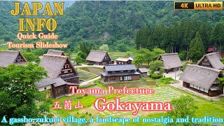 Gokayama Toyama Prefecture Japan Travel Quick Guide Popular tourist attractions [upl. by Oiramaj]