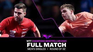 FULL MATCH  Darko Jorgic vs Truls Moregard  MS R32  WTTMontpellier 2024 [upl. by Luhar]