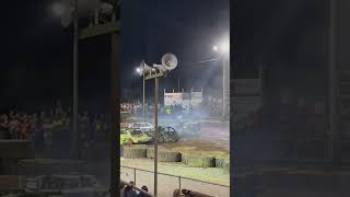 Dayton Fair Demolition Derby 2024 Modified Class [upl. by Eceinart847]