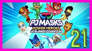 PJ Masks Power Heroes La Alianza Poderosa  Parte 21quotCuartel Power en Pijamas OscuroquotNo Comentado [upl. by Topping315]