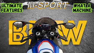 Riding BMW S1000rr MSport  Features Explained  Ultimate Machine [upl. by Oman]