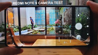 Xiaomi Redmi Note 9 test Camera full features [upl. by Kurzawa]