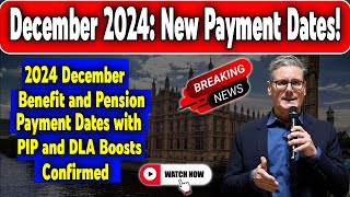 December 2024 Benefits Payment Dates for PIP and DLA – Essential Information Inside [upl. by Aelber385]