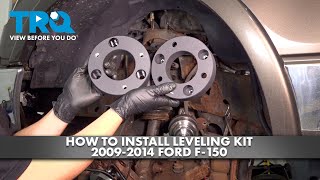 How to Install Leveling Kit 20092014 Ford F150 [upl. by Heigl]